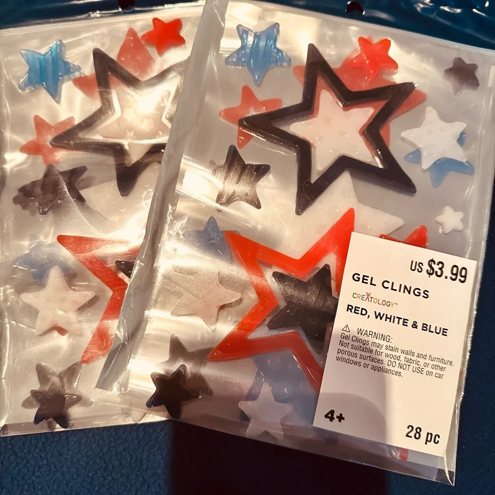 Patriotic craft and decoration kit.Happy birthday America